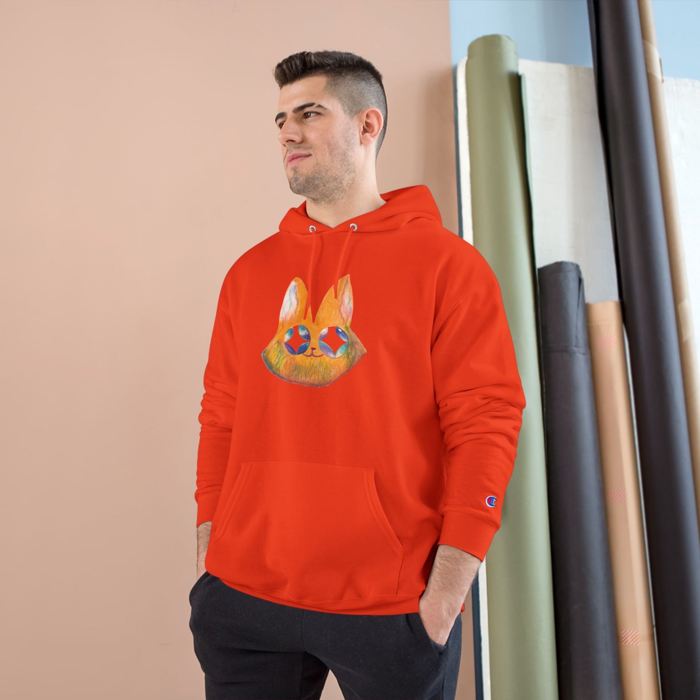 ‘ Fox ‘ Champion Hoodie