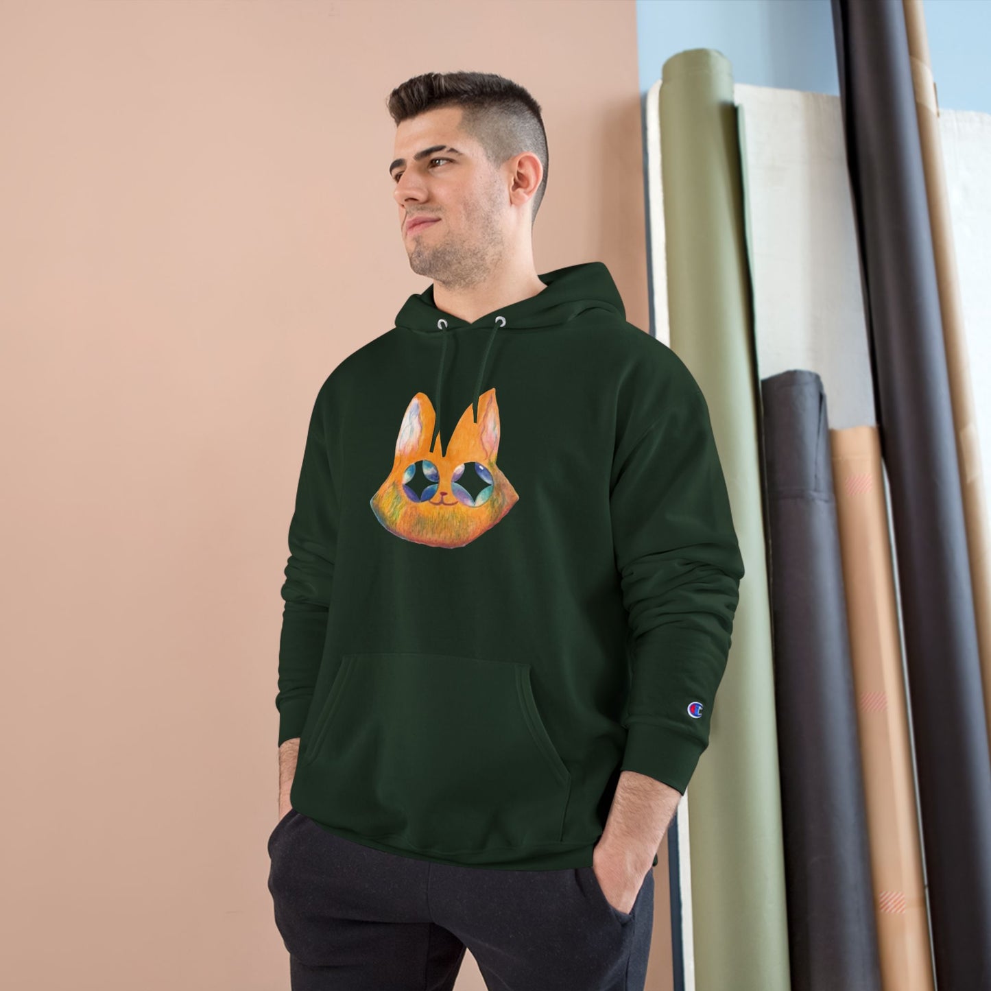 ‘ Fox ‘ Champion Hoodie