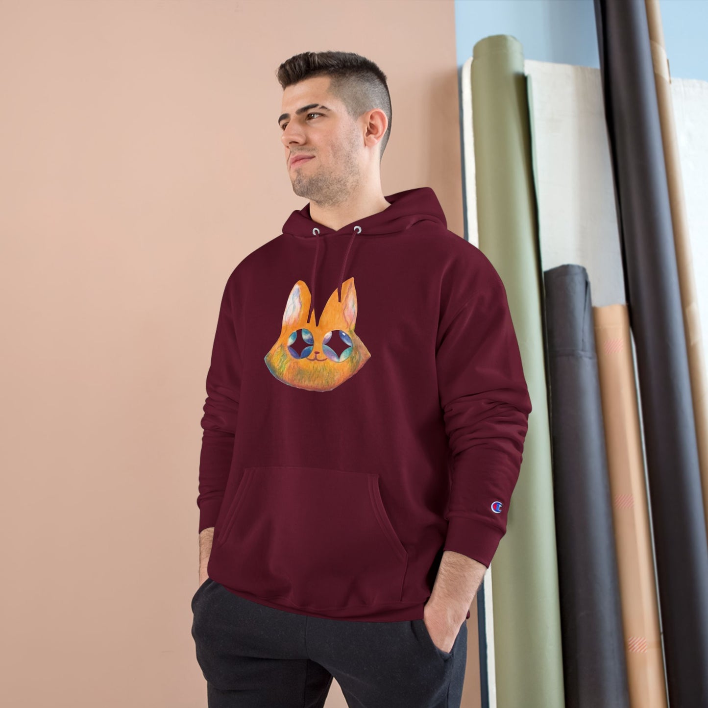 ‘ Fox ‘ Champion Hoodie