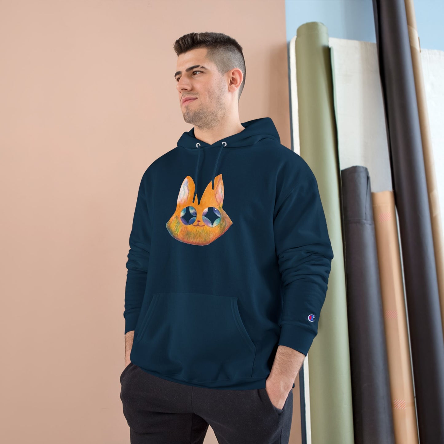 ‘ Fox ‘ Champion Hoodie