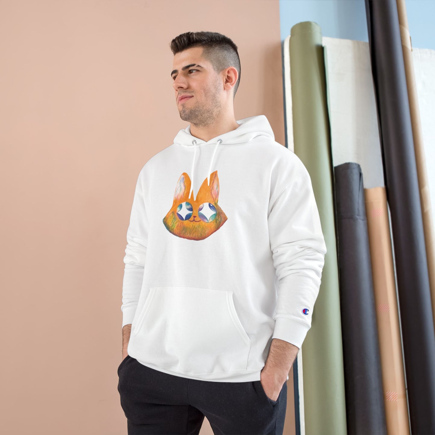 ‘ Fox ‘ Champion Hoodie