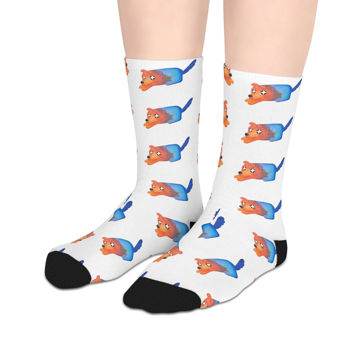 Tofu Mid-Length Socks Printify