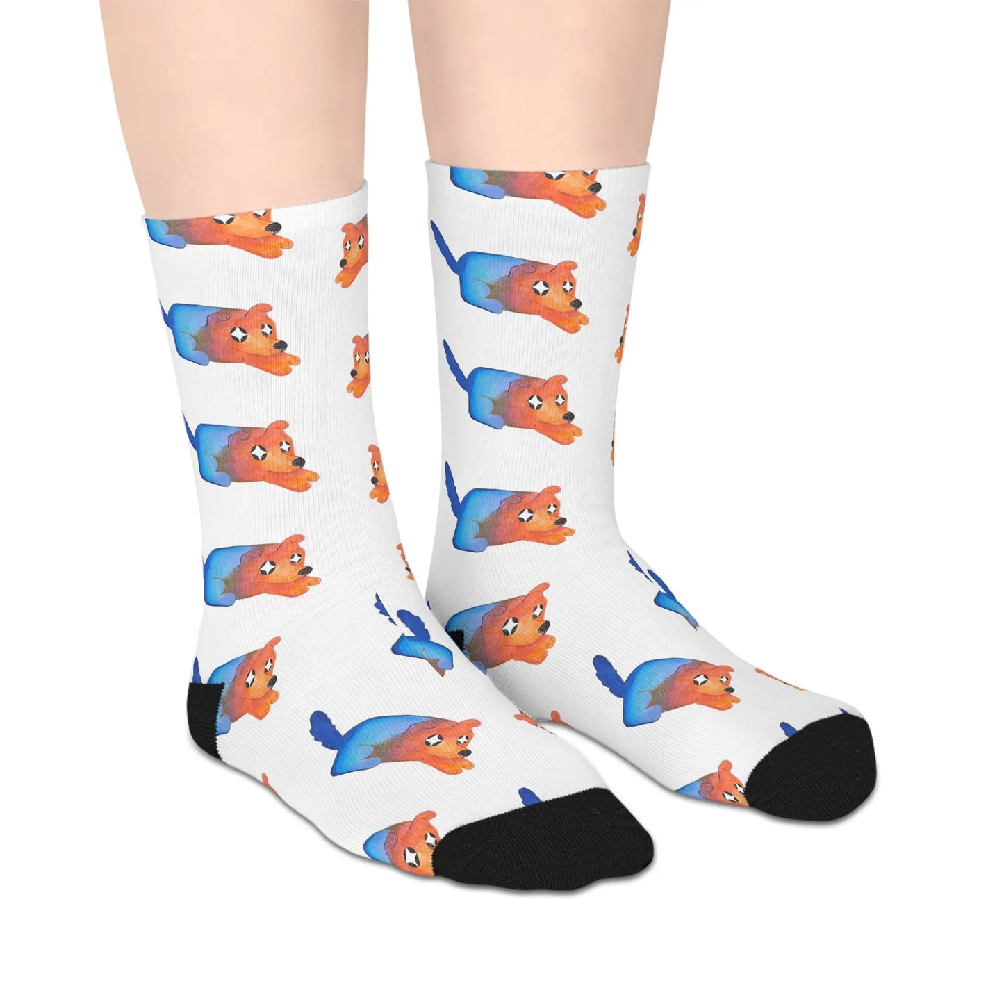 Tofu Mid-Length Socks Printify