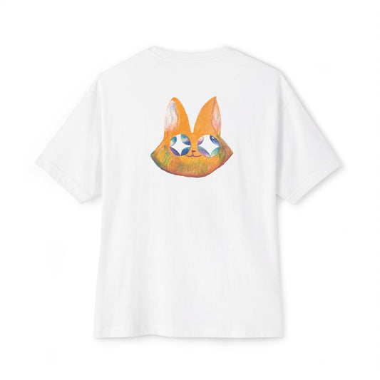 ‘ Fox ’ Unisex Boxy Tee