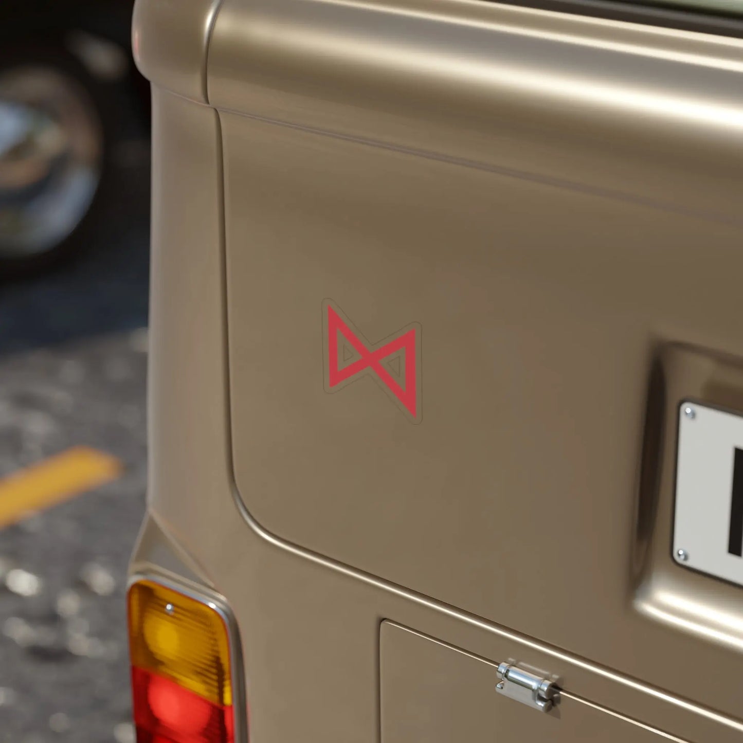 Mugen Die-Cut Outdoor Stickers, Waterproof Vinyl Decal for Laptops, Water Bottles, Car Decorations, Gifts Printify