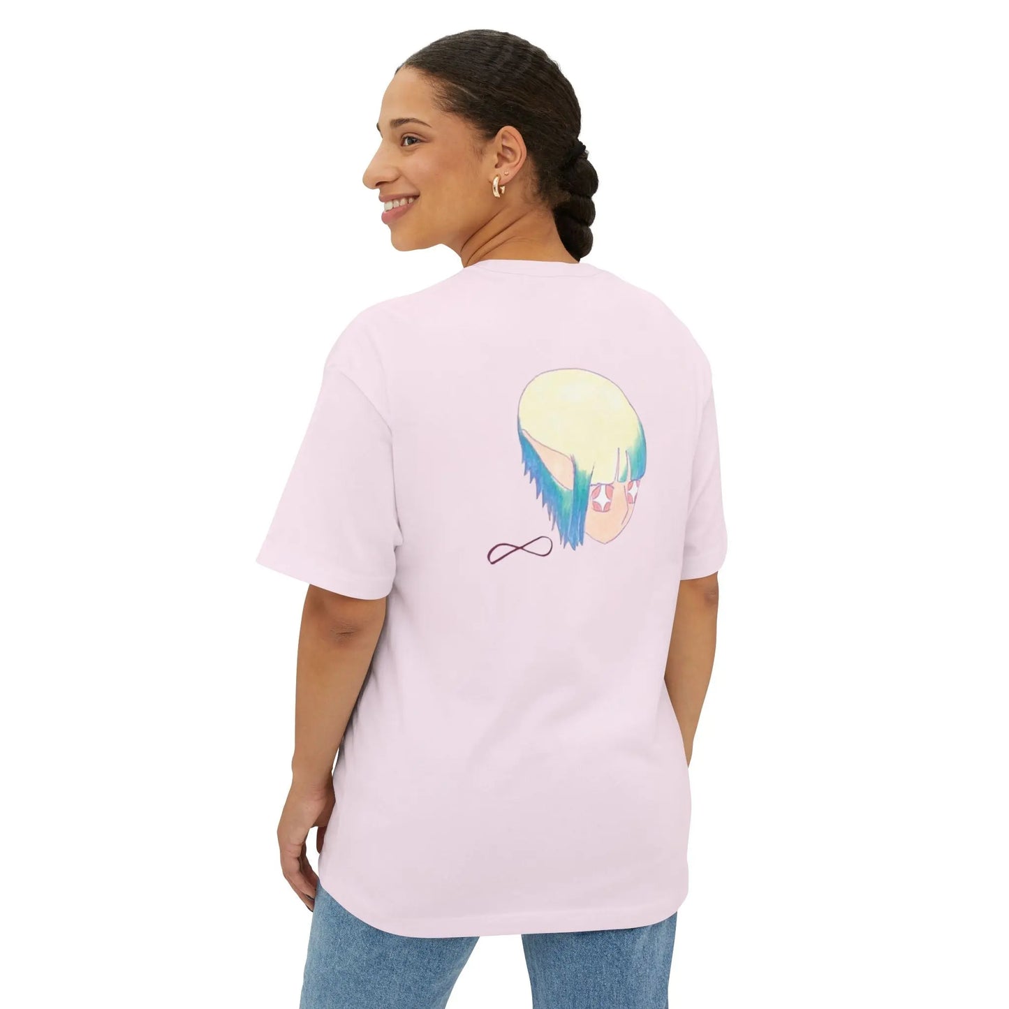 ‘ esther ’ Unisex Boxy Tee Printify