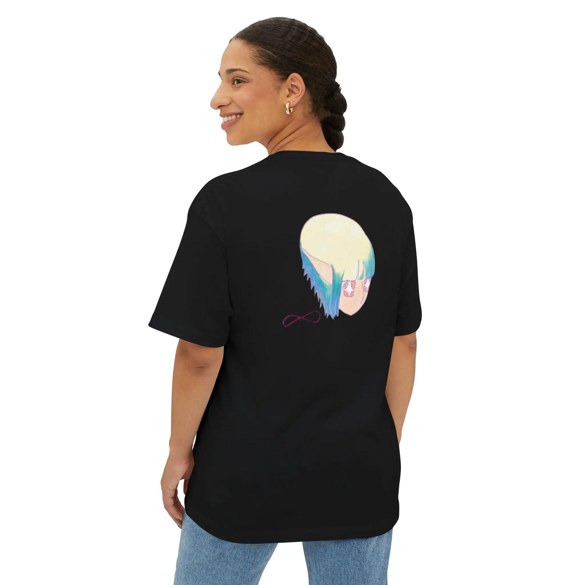 ‘ esther ’ Unisex Boxy Tee Printify