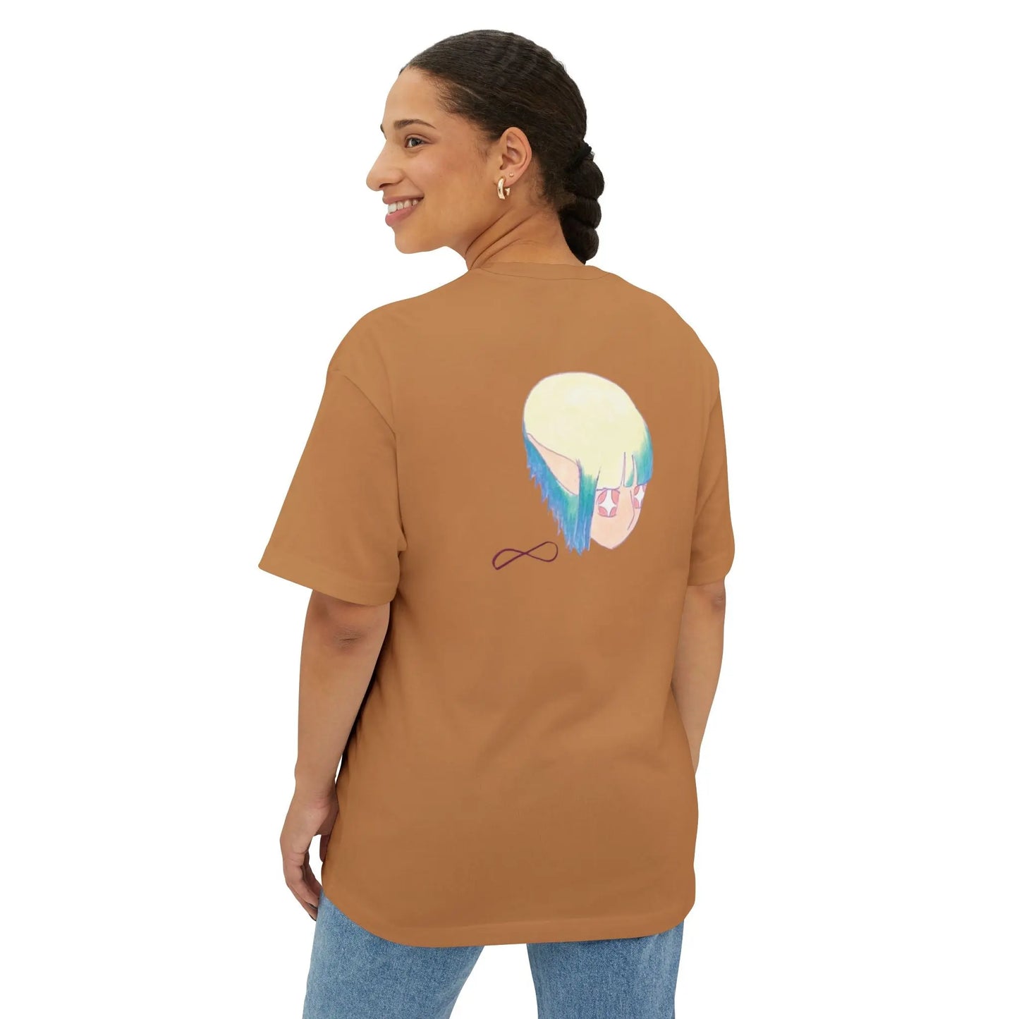 ‘ esther ’ Unisex Boxy Tee Printify