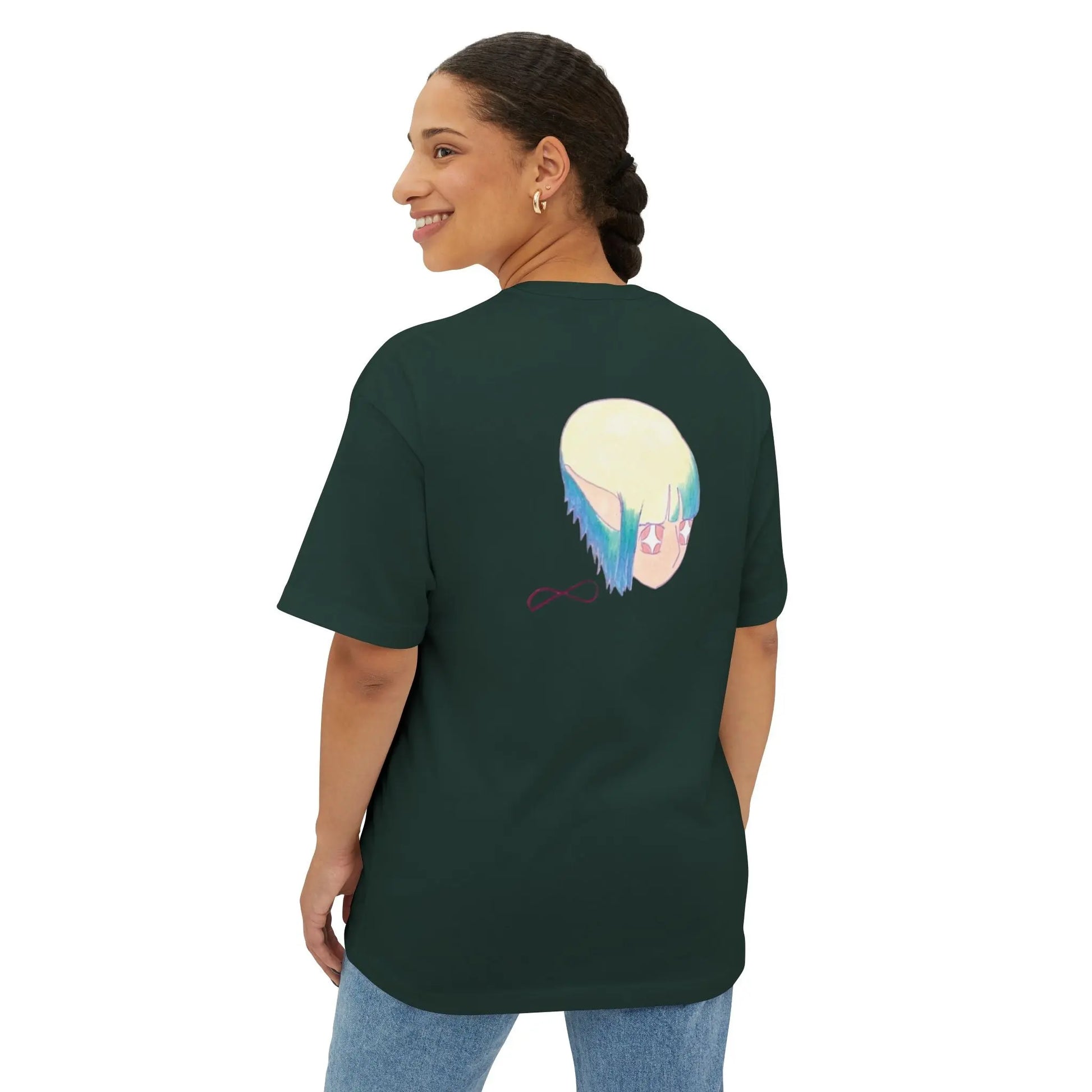 ‘ esther ’ Unisex Boxy Tee Printify