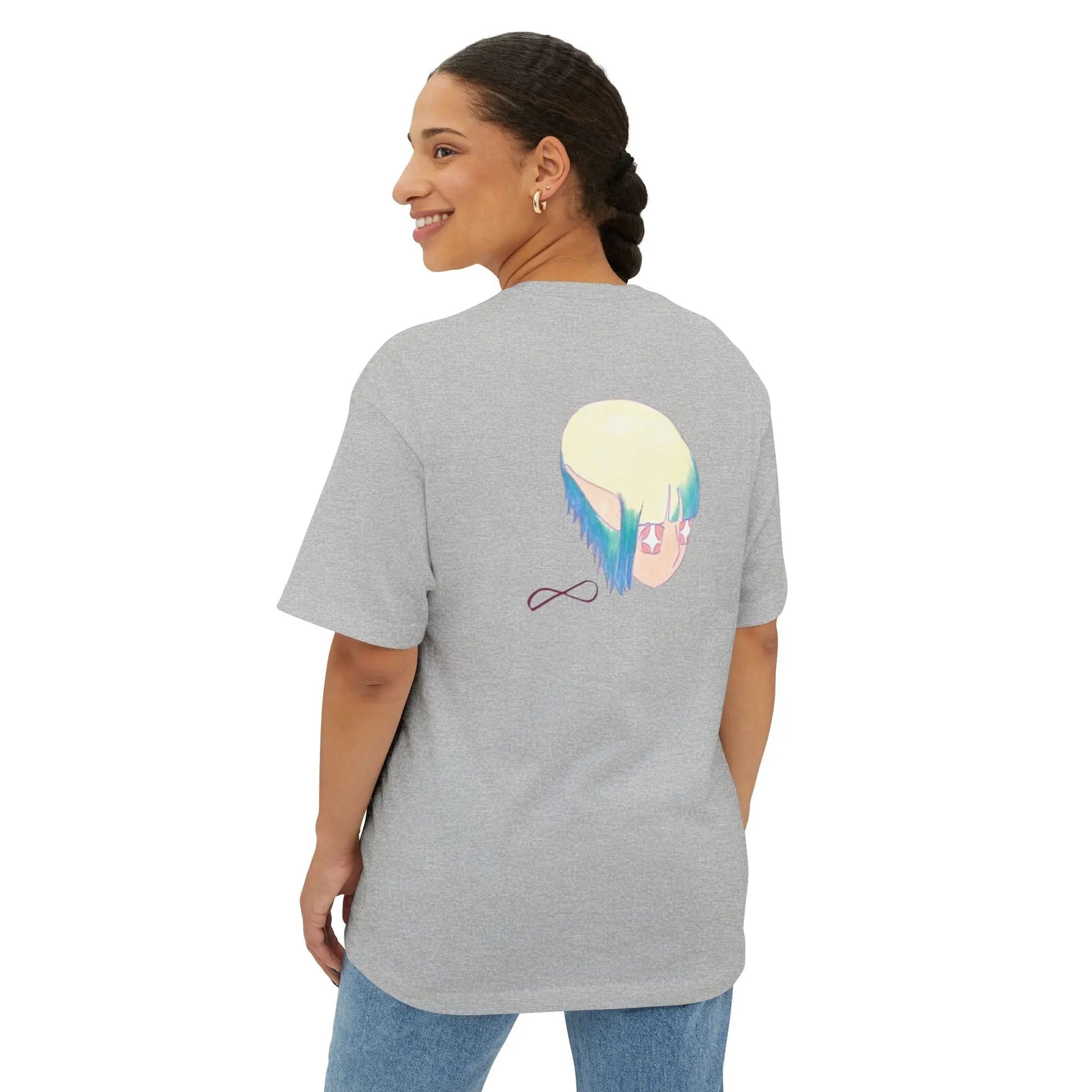‘ esther ’ Unisex Boxy Tee Printify